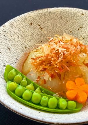 丸ごと新玉ねぎのオーブン焼き-レシピのメイン写真