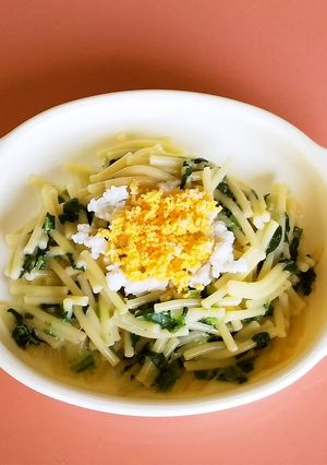 【離乳完了期】ほうれん草のクリームパスタ-レシピのメイン写真