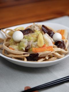 あんかけカリカリ焼きそば風う米めん-レシピのメイン写真