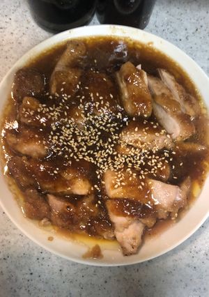 鶏モモ肉のゴマバター醤油焼き-レシピのメイン写真