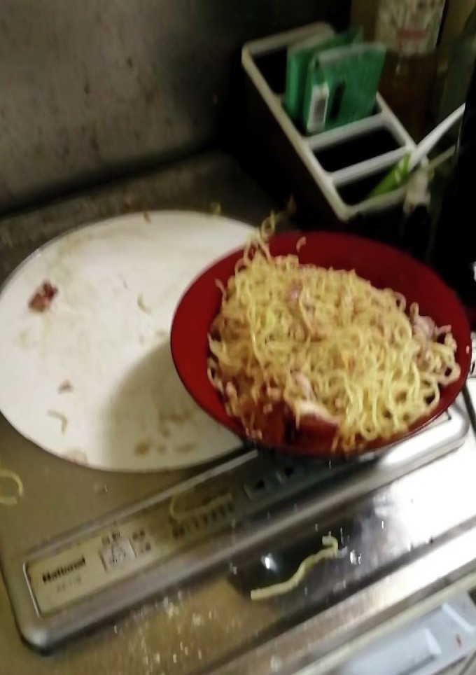 鶏皮塩焼きそば-レシピのメイン写真
