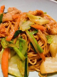赤から焼きそば-レシピのメイン写真