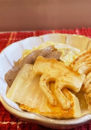 たけのこと白菜の中華煮-レシピのメイン写真