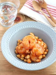 お弁当にも◎えびと大豆のハリッサ炒め-レシピのメイン写真