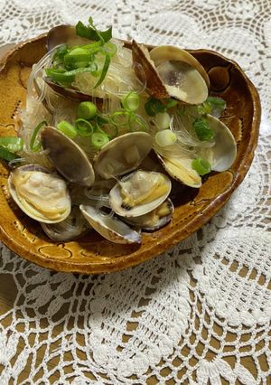 アサリの出汁が美味しい春雨煮-レシピのメイン写真