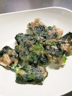 離乳食後期〜★ほうれん草とツナのおやき-レシピのメイン写真