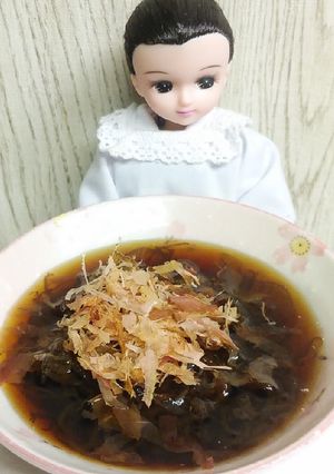 リカちゃん♡もずくつるりん♪つゆ節で♡-レシピのメイン写真