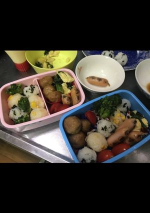 1歳、3歳の保育園弁当-レシピのメイン写真