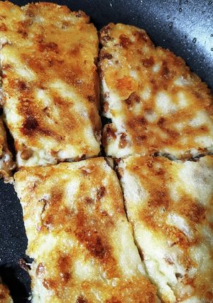 納豆お好み焼き-レシピのメイン写真