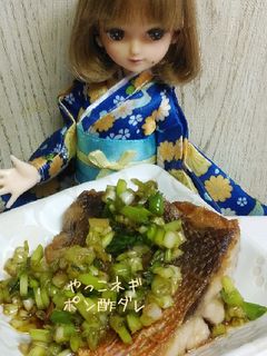 リカちゃん♡やっこねぎぽんダレ*.-レシピのメイン写真