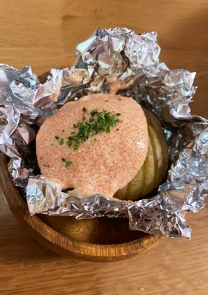 ゆかりのイブクロ　ベイクドポテトたらマヨ-レシピのメイン写真