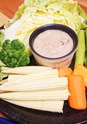 シーチキンdeなんちゃってバーニャカウダ-レシピのメイン写真