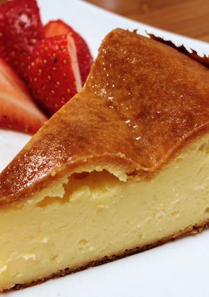 バスク風チーズケーキ♪-レシピのメイン写真