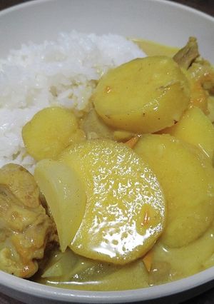 さつまいもと鶏肉のカレー-レシピのメイン写真