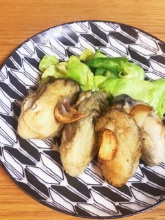 牡蠣のニンニクバターソテー-レシピのメイン写真
