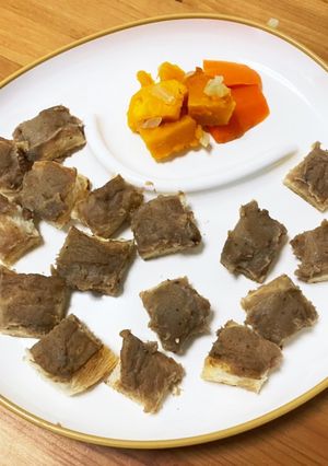 栄養満点！離乳食手づかみレバートースト★-レシピのメイン写真
