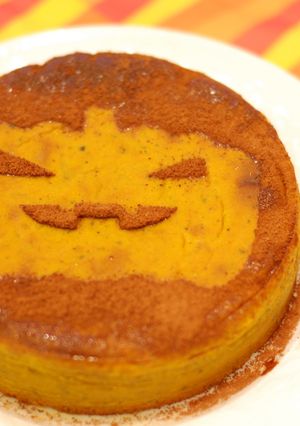 かぼちゃ♪バナナ♪チーズ？！ケーキ-レシピのメイン写真