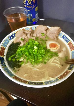 純豚骨マー油ラーメン-レシピのメイン写真