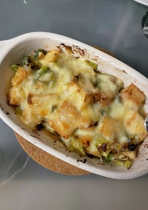 ふき味噌と厚揚げのチーズ焼き-レシピのメイン写真