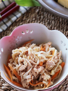 レンジでツナの切り干し大根-レシピのメイン写真