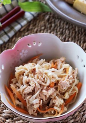 レンジでツナの切り干し大根-レシピのメイン写真