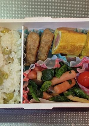 手弁当　2021.4.12（月）-レシピのメイン写真