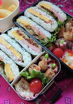 ❜21/4/20 おにぎらず弁当-レシピのメイン写真