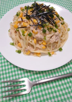 簡単☆お手軽ツナマヨパスタ♩-レシピのメイン写真