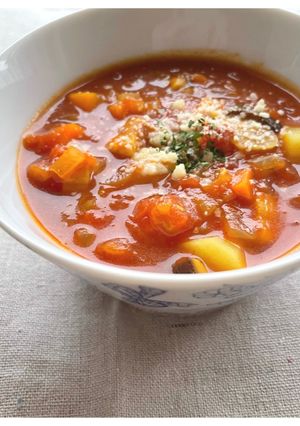 スパイシーミネストローネ-レシピのメイン写真