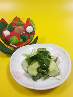 きゅうりと三つ葉の塩麹和え-レシピのメイン写真