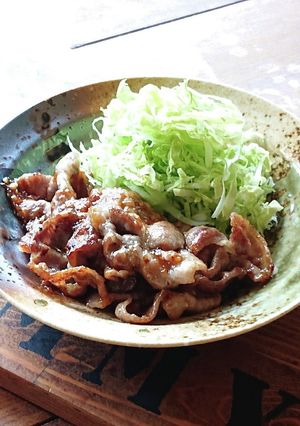 ご飯がススム★豚肉の味噌バター焼き-レシピのメイン写真