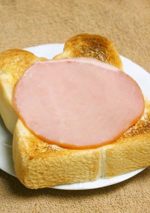 ハムトースト-レシピのメイン写真