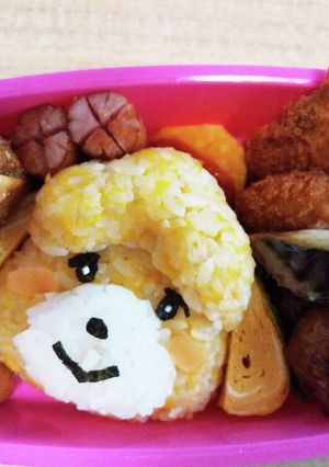 今日のキャラ弁（あつ森〜しずえさん）-レシピのメイン写真