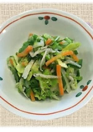 春キャベツの酢の物-レシピのメイン写真