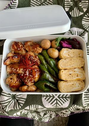 焼き鳥弁当　〜高校生男子弁当〜-レシピのメイン写真