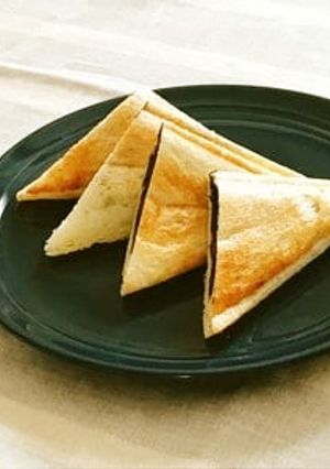 ごま納豆あんのホットサンド-レシピのメイン写真