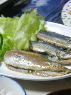 いわしの梅チーズはさみ焼き-レシピのメイン写真