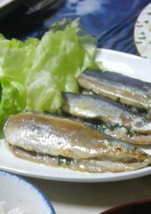 いわしの梅チーズはさみ焼き-レシピのメイン写真