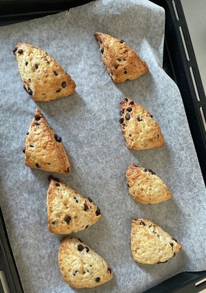 チョコチップスコーン-レシピのメイン写真