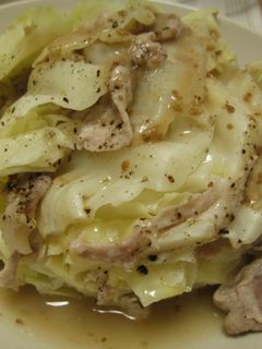 キャベツと豚肉の美味蒸し-レシピのメイン写真