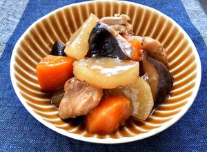 鶏もも肉と大根・干し椎茸の炒め煮~餡掛け-レシピのメイン写真