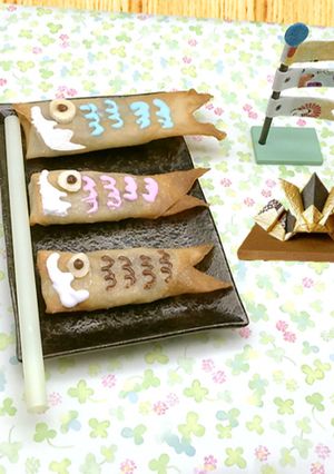 簡単！こいのぼり BANANA 春巻♪-レシピのメイン写真