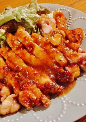 【簡単】ジューシーな照り焼きチキン-レシピのメイン写真