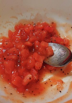 簡単ソース！？万能なトマトマリネ-レシピのメイン写真