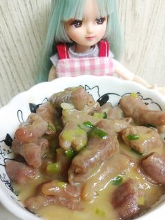 リカちゃん♡豚のもつ白みそ煮ꕤ*。゚-レシピのメイン写真