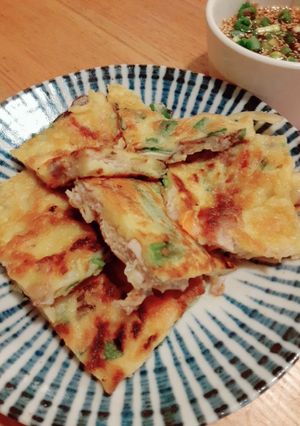 簡単！菊いも入り具だくさんチヂミ-レシピのメイン写真
