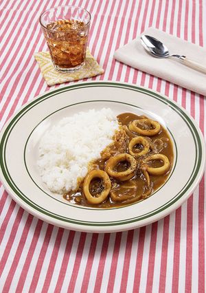 ガリバタいかカレー-レシピのメイン写真