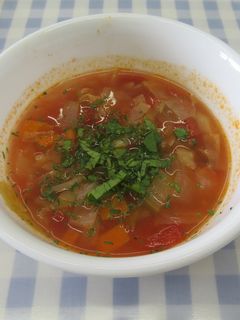 野菜たっぷり和風ミネストローネ-レシピのメイン写真