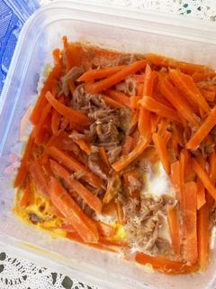 簡単5分!人参ツナ和風キッシュ?風卵焼き-レシピのメイン写真