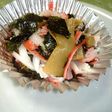 お弁当に!メンマとカニカマ和え
